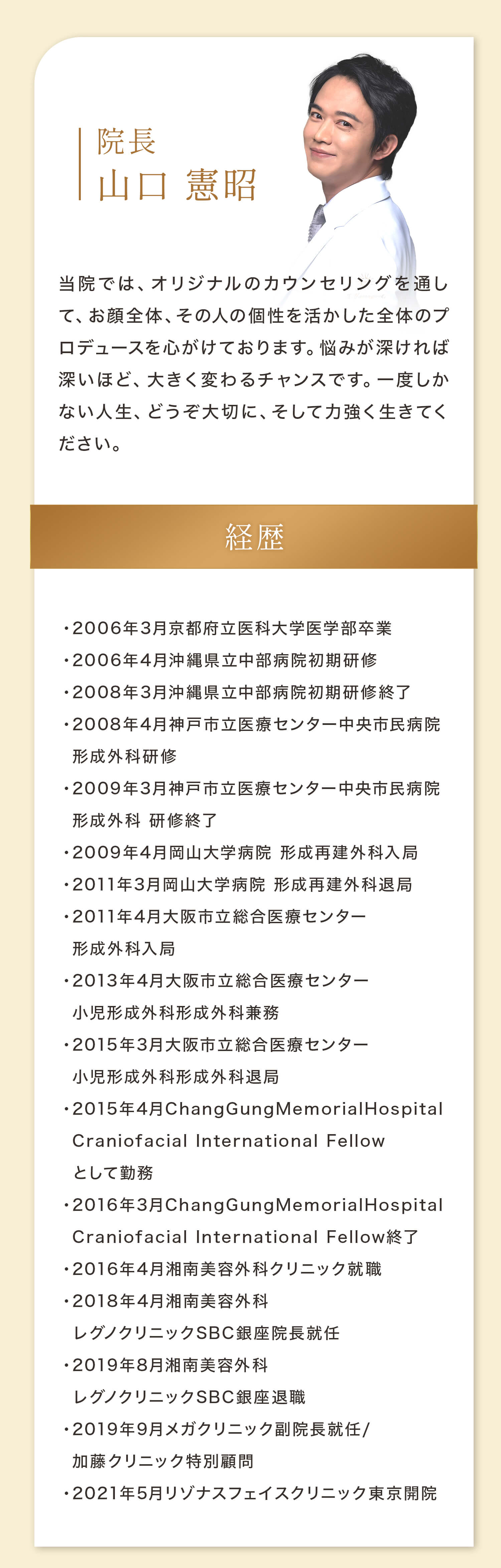 院長 山口 憲昭